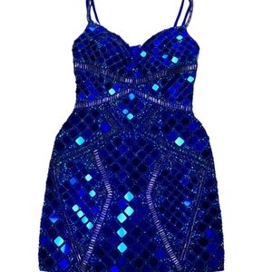 Rachel Allan Beaded dress